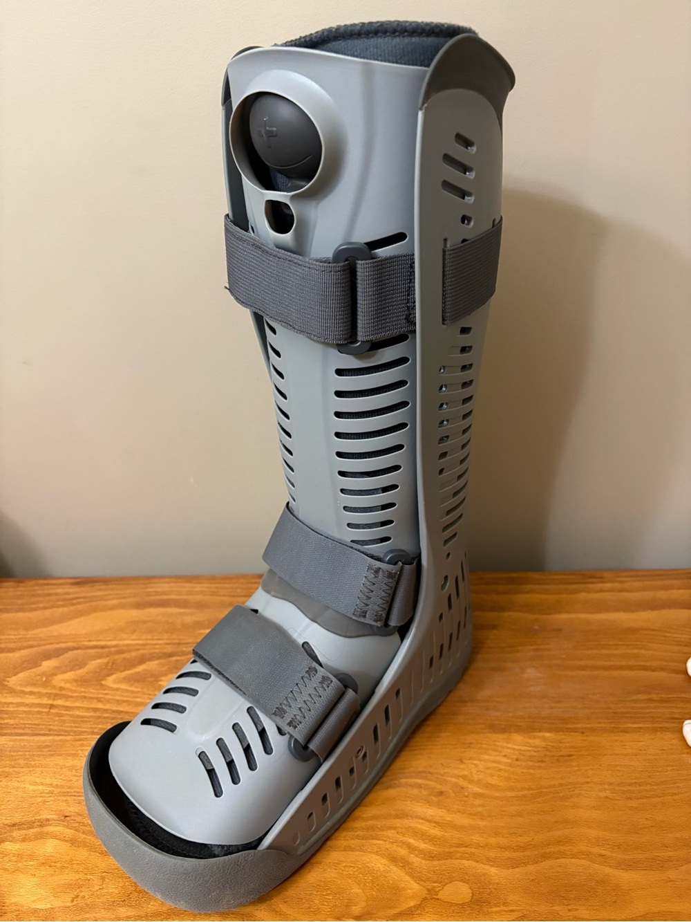 Womens Gray Medical Walking Boot - Comfortable Support